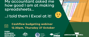 Get excited about spreadsheets!